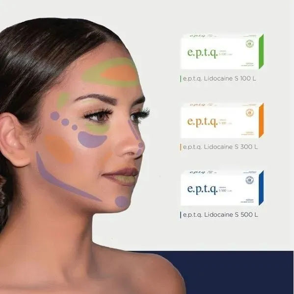 E. P. T. Q Corea Relleno facial Eptq S100 S300 S500 inyección de ácido hialurónico 3