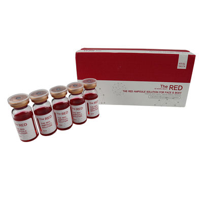 Ampulas rojas Lipolítico Lipo Lab Solución PPC Pérdida de peso Disolver grasa