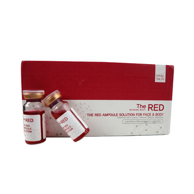 Ampulas rojas Lipolítico Lipo Lab Solución PPC Pérdida de peso Disolver grasa
