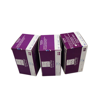 Relleno antienvejecimiento para la piel Relleno para el rostro 2 viales X 5 ml de ácido poli- L- láctico 150 mg X 2 viales Relleno para el rostro