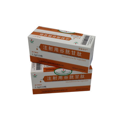 10 cápsulas / caja Glutatión en polvo con inyección de relleno dérmico 1200 mg