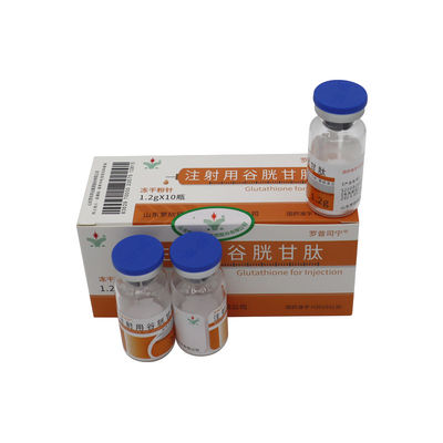 Inyección de relleno cutáneo blanqueador de la piel negro 1200mg Glutatión en polvo