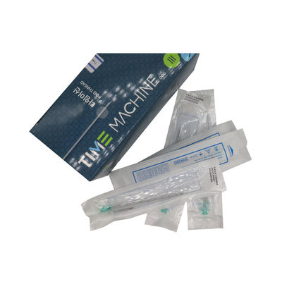 Aguja de micro cáñula de un solo uso 14G de 100 mm para relleno dérmico