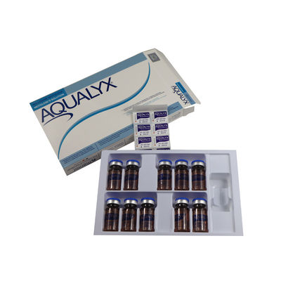 Aqualyx inyectable Efectivo para la pérdida de peso Inyecciones disolventes de grasa 8Mlx 10vases Aqualyx