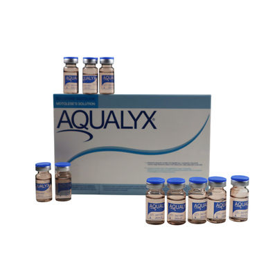 Aqualyx inyectable Efectivo para la pérdida de peso Inyecciones disolventes de grasa 8Mlx 10vases Aqualyx