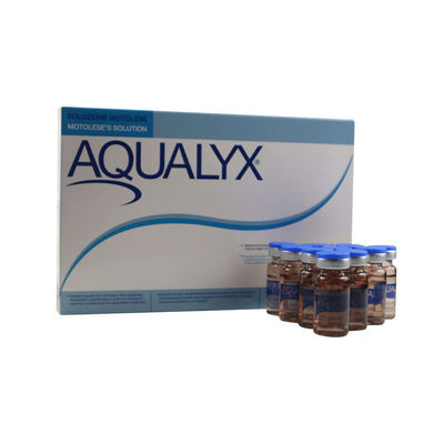 Aqualyx inyectable Efectivo para la pérdida de peso Inyecciones disolventes de grasa 8Mlx 10vases Aqualyx