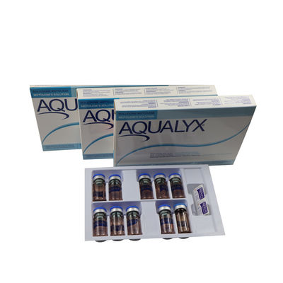 Aqualyx inyectable Efectivo para la pérdida de peso Inyecciones disolventes de grasa 8Mlx 10vases Aqualyx