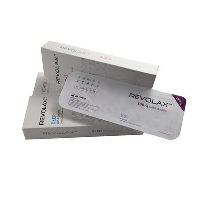 Revolax 1.1 ml Hyaluronic Acid Dermal Filler Sub-Q profundo para la cara