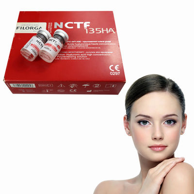 Envase para el rostro FILORGAS con relleno 135HA 10 viales