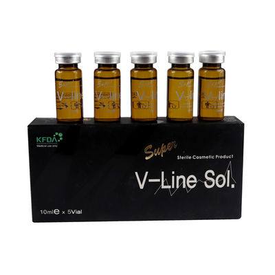 Inyecciones de disolución de grasa en V-Line Sol Facial Lipolítico Super 5pcs*10ml