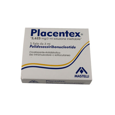 cara Placentex PDRN Salmón 3 ml * 5 viales Rejuvenecimiento Rellenes dérmicos inyectables Ampulas