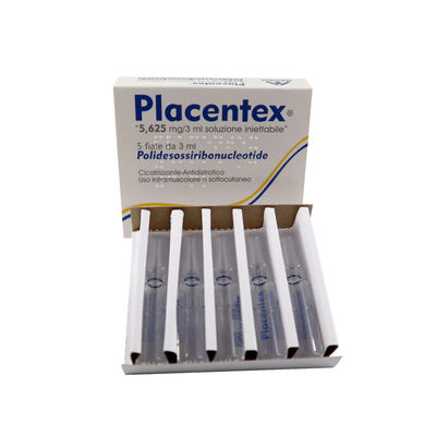 cara Placentex PDRN Salmón 3 ml * 5 viales Rejuvenecimiento Rellenes dérmicos inyectables Ampulas
