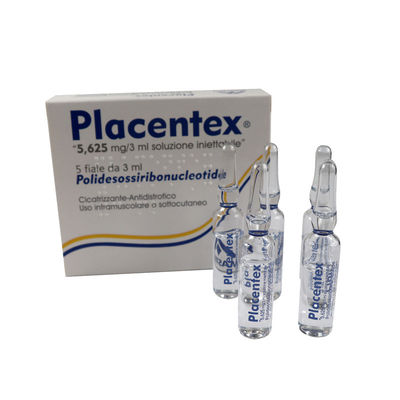 cara Placentex PDRN Salmón 3 ml * 5 viales Rejuvenecimiento Rellenes dérmicos inyectables Ampulas