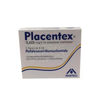 cara Placentex PDRN Salmón 3 ml * 5 viales Rejuvenecimiento Rellenes dérmicos inyectables Ampulas