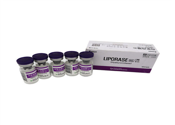 Liporasa (hialuronidasa) 1500iu Liofilizados 1500u x10 viales Solución para disolver HA