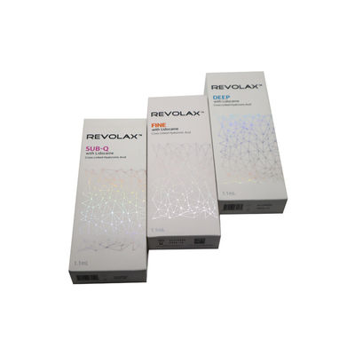 Revolax ha reticuló el llenador cutáneo ácido hialurónico 3mg/Ml Lido