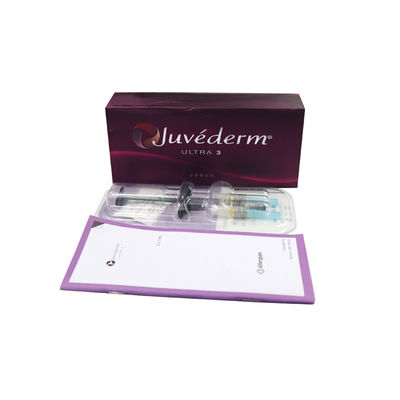 inyecciones ácidas hialurónicas Juvederms Voluma del gel 24mg/ml ultra gel cutáneo del llenador 3 ultra 4