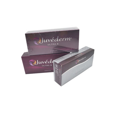 inyecciones ácidas hialurónicas Juvederms Voluma del gel 24mg/ml ultra gel cutáneo del llenador 3 ultra 4