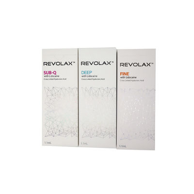 Relleno de Ácido Hialurónico Revolax Revolax Restylan Lyft Rejeunesse Radiesse Neuramis Revolax