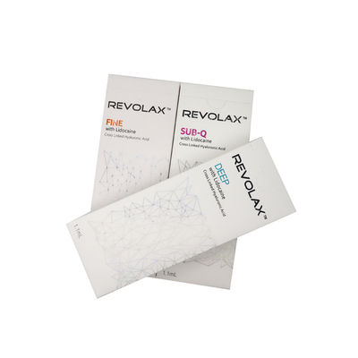 Relleno de ácido hialurónico Revolax Fine Deep Sub-q para labios Revolax