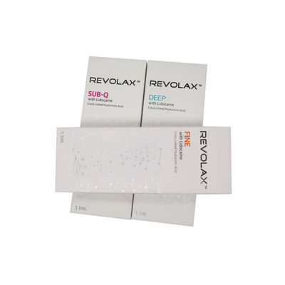 Relleno de ácido hialurónico Revolax Fine Deep Sub-q para labios Revolax