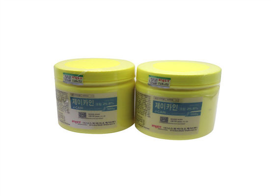 500 g Crema para adormecer Amarillo J-CAIN Lidocainas Anestésicos para tatuajes Microneedle