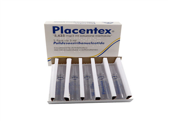 Placentex Pdrn 3 ml Relleno cutáneo inyectable Rejuvenecimiento de la piel Placenta Mesoterapia Placentex