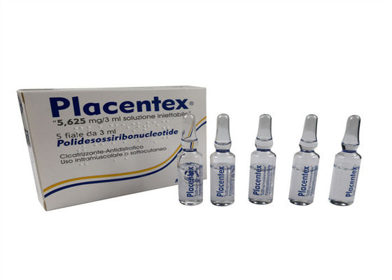 Placentex Pdrn 3 ml Relleno cutáneo inyectable Rejuvenecimiento de la piel Placenta Mesoterapia Placentex
