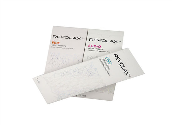 Relleno de ácido hialurónico Revolax Fine Deep Sub-q para labios Revolax