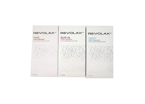 Revolax Relleno para labios con ácido hialurónico fino y profundo sub-q 1.1 ml Revolax