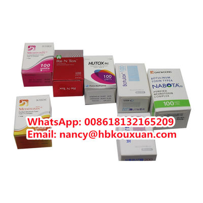 Botox original 100iu 200iu Toxinas Botulínicas Botulax Nobota Meditoxinas