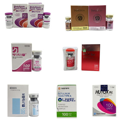 Botox original 100iu 200iu Toxinas Botulínicas Botulax Nobota Meditoxinas