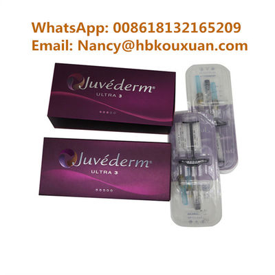 2*1,0 ml de cargador inyectable de ácido hialurónico Juvederm 3 4 Volumen XC