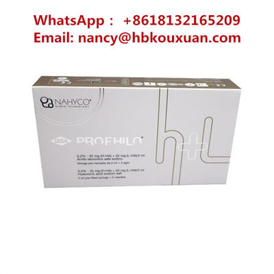 Profhilo H L inyección cutánea ácida hialurónica del cuello de llenador lifting facial de 5 puntos