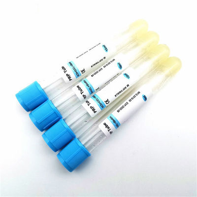 Tubo de PRP 10 ml ACD Gel para la pérdida de cabello Tubo de centrifugadora de PRP rico en plaquetas