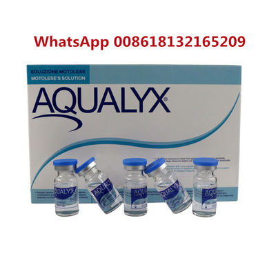 Aqualyx Solución PPC Disolvente de grasa para inyección 10 viales X 8 ml para adelgazar cara y cuerpo