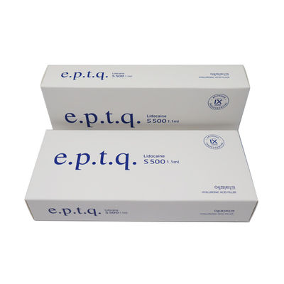 Eptq 2 X 1 ml de relleno dérmico de ácido hialurónico para la cara