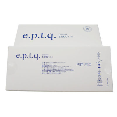 Eptq 2 X 1 ml de relleno dérmico de ácido hialurónico para la cara