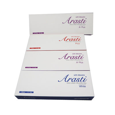 Ácido hialurónico Relleno cutáneo Eliminación de arrugas Inyección Clínica de belleza 1ML 10ML