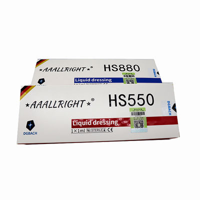 Aaallright HS550 HS880 Envase líquido de relleno dérmico