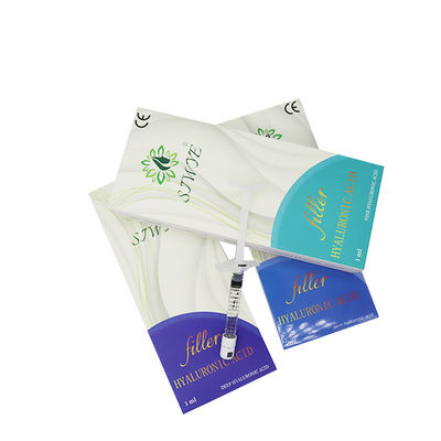 Ácido hialurónico 1 ml 2 ml Relleno labial inyectable Relleno cutáneo para inyección de ácido hialurónico Gel