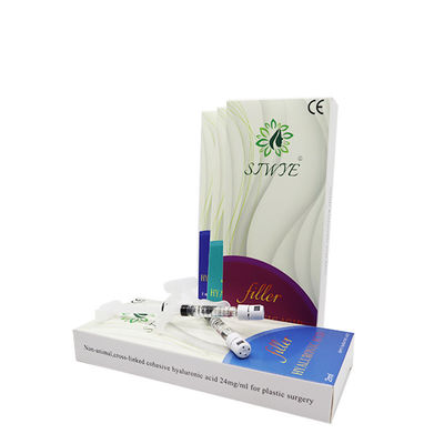 Ácido hialurónico 1 ml 2 ml Relleno labial inyectable Relleno cutáneo para inyección de ácido hialurónico Gel