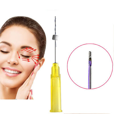 Ultra Face V Lift Thread Pdo Aprietación de la piel Pdo Pcl Plla Cog Mono tornillo hilos de elevación del rostro Pdo Thread
