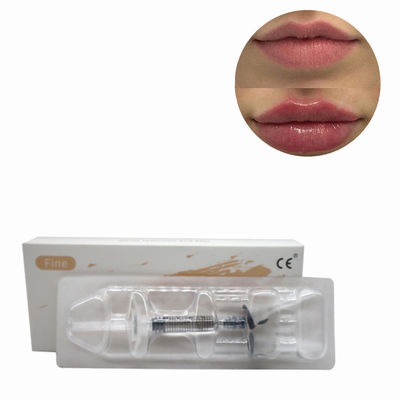 Hyaluronato de sodio inyectable relleno cutáneo ácido hialurónico ligado cruzado para el rostro labios mamas glúteos aumento