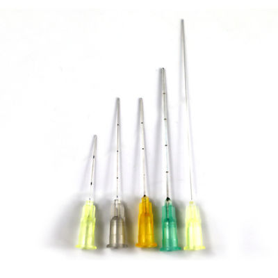 23G 27g 25g 50mm 70mm Aguja de punta contundente Microcánula Relleno dérmico Cánula Medidor de la aguja