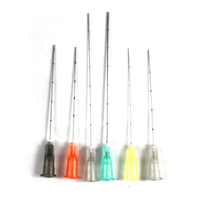 Coreas aguja de cánula de alta calidad 18g 25g 22g 50mm 70mm micro aguja de cánula contundente