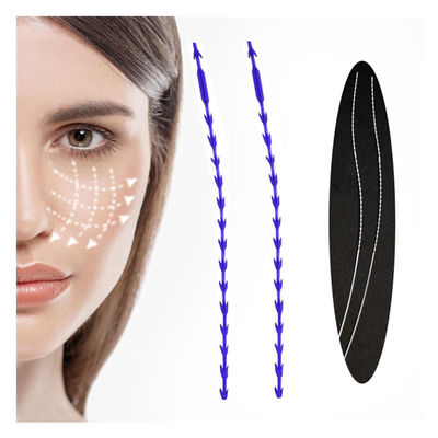 Corea Estéril V línea absorbible de la cara de torsión mono púbico Pdo Nose Lift Thread Tornado Cog 3D 4D 6D Pdo Thread