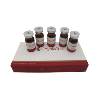 Solución de lipólisis Belkyra Kabelline Lipolab Lipolabevline Cincelar de grasa 8 ml x 5