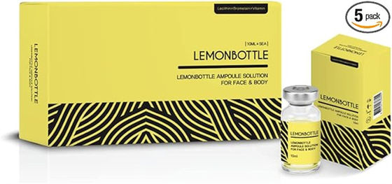 Botella de limón 10ml*5 Disolve el exceso de grasa y pierde peso Lipolab Kabelline