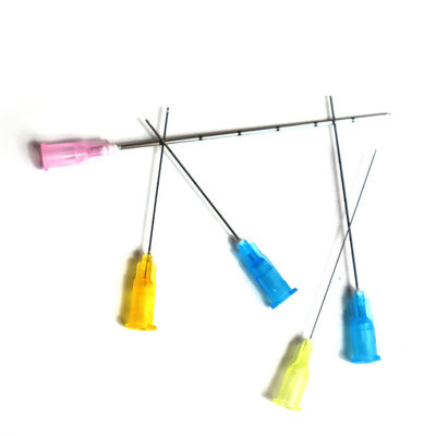 Microcánula Aguja contundente desechable 16g 17g 21g 22g 25g 38mm 50mm 60mm 90mm